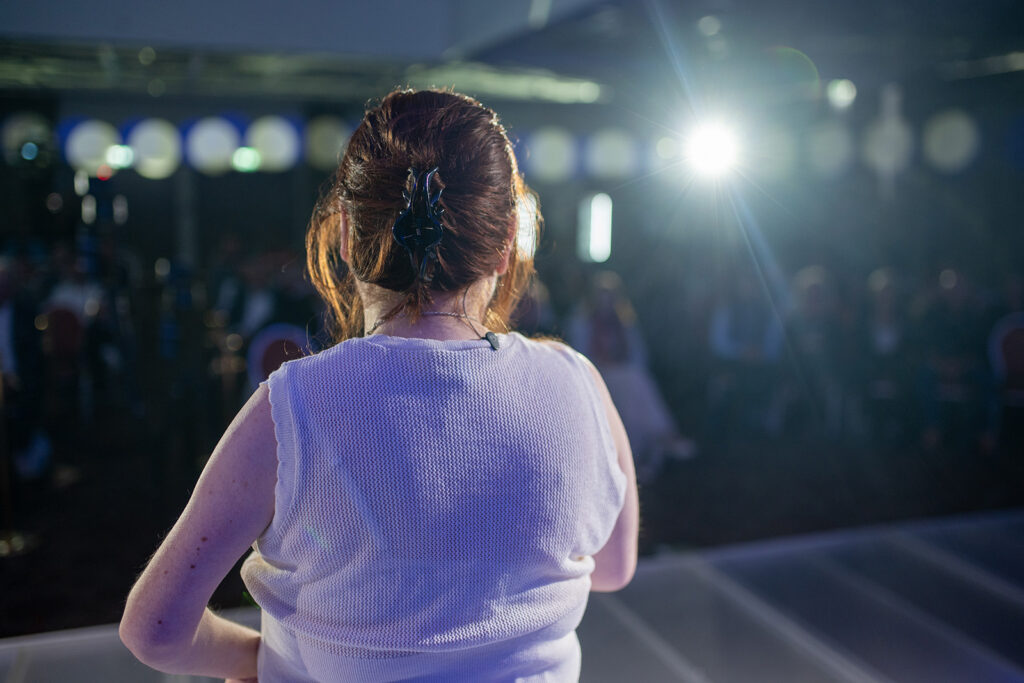 Keynote Speaker Verena Petermann von hinten